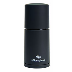 MOLINILLO ESPECIERO 4.5X4.5X11CM NEGRO MICROPLANE
