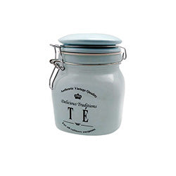 FRASCO VIDRIO TE 750ML TAPA CLIP CERAM D11.5/H13