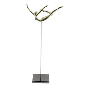 FIGURA DECORATIVA 25x13x62CM ACERO
