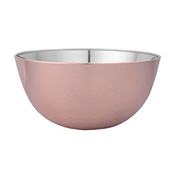 BOWL ACERO INOXIDABLE D19CM ROSE GOLD