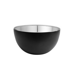 BOWL ACERO INOX D14.5CM SIN BORDE EXTERIOR NEGRO