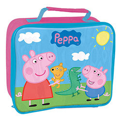 CONSERVADORA  3LTS RECTANGULAR C/ ASA PEPPA PIG. 25X23.5X8CM