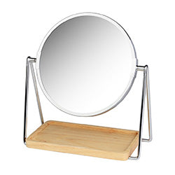 ESPEJO C/SOPORTE MADERA D17.5CM AUMENTO X3