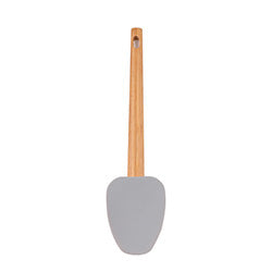 ESPATULA SILICONA GRIS MANGO BAMBOO 28.5X6.8CM