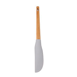 ESPATULA SILICONA GRIS MANGO BAMBOO 30.5X4.1CM