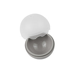 ESFERA PARA HIELO SILICONA GRIS X2 D6.5CM