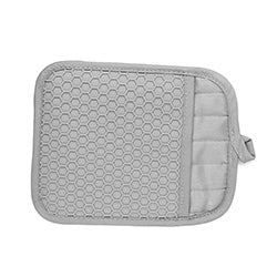 AGARRADERA SILICONA GRIS 21X16.5CM