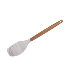 ESPATULA SILICONA MANGO ACACIA MARBLE 31CM