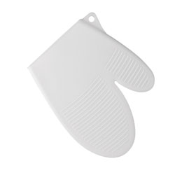 MANOPLA SILICONA BLANCO 20CM