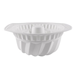 MOLDE C/CONO SILICONA BLANCO 27.5X24X11CM