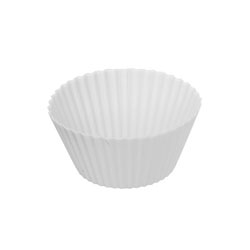 SET X6 PIROTINES SILICONA BLANCO D7.5X3.3CM