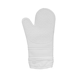 GUANTE SILICONA MANGA CON IMAN BLANCO 33X18.5CM