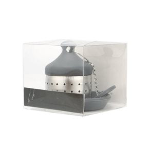 INFUSOR C/SOPORTE A.INOX/SILICONA  GRIS