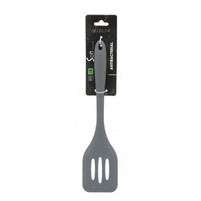 ESPATULA RANURADA 29X7CM SILICONA GRIS