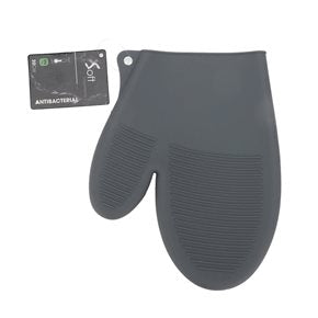 MANOPLA SILICONA 20CM GRIS