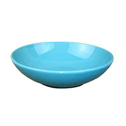 PLATO HONDO 20CM COLOR AZUL LISO