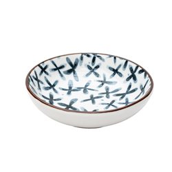 RAMEQUIN D9x2.5CM CRUCES AZUL
