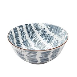 ENSALADERA D20x9CM RAYADO AZUL