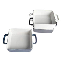 ASADERA CON ASAS CERAMICA 26x19x6CM SURTIDO