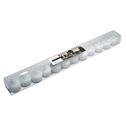 SET X12 VELA PEQUEÑA VOTIVO BLANCA VAINILL CAJA PV