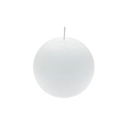 VELA REDONDA BLANCA.  D6CM