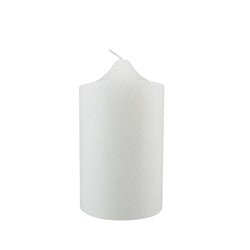VELA PILAR D10/H15CM BLANCA VAINILLA