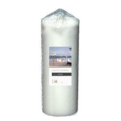 VELA PILAR D6/H23CM BLANCA