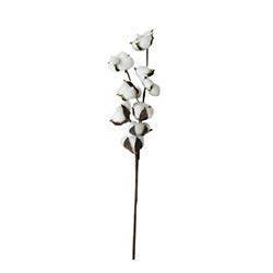 RAMO ARTIFICIAL FLOR ALGODON H53CM