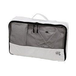 ORGANIZADOR POLIETILENO GRANDE  BCO/NEGRO. 40X26X10CM