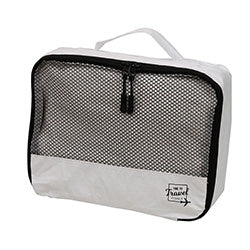 ORGANIZADOR POLIETILENO CHICO BLANCO/NEGRO. 26X20X10CM