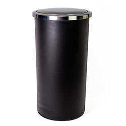PAPELERA LENOX PLASTICO 35L 30X56CM NEGRO