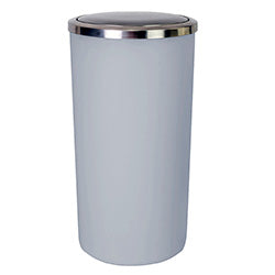PAPELERA LENOX PLASTICO 35L 30X56CM GRIS