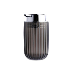 DISPENSADOR JABON POLAR PLASTICO 9x8x13CM GRIS