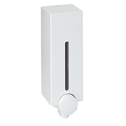 DISPENSADOR JABON PARED PLASTICO 8x6x20CM