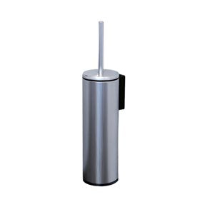ESCOBILLA INODORO DE PARED 8,5X38CM ACERO INOX