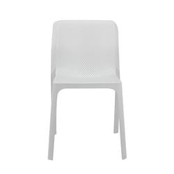 SILLA PORTLAND POLIPROPI 55X52X84CM BLANCO