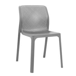 SILLA PORTLAND POLIPROPILENO 55X52X84CM GRIS