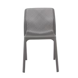 SILLA PORTLAND POLIPROPILENO 55X52X84CM GRIS