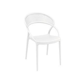 SILLA KANSAS POLIPROP 58x53x83CM BLANCO
