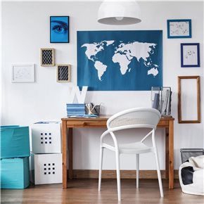 SILLA KANSAS POLIPROP 58x53x83CM BLANCO