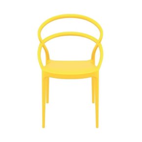 SILLA CHICAGO 58x53x83CM AMARILLO