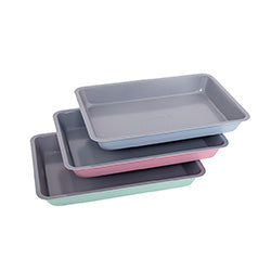MOLDE RECTANGULAR ACERO 34X24X6CM ESP 0.5MM SURTID