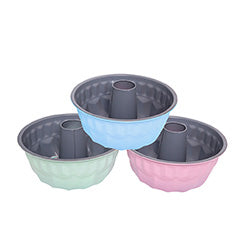 MOLDE FORMAS C/ CONO ACERO D22XH10CM ESP 0.5MM SURT