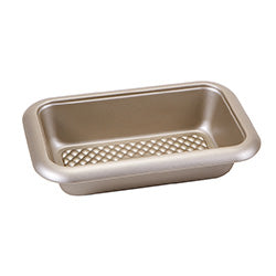 BUDINERA ACERO CHAMPAGNE. 35x16x6.5CM/ ESP 0.5MM