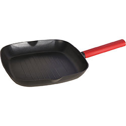 PLANCHA ALUMINIO ANTIAD. INDUCC 2L NEGRO. 28x4.5CM