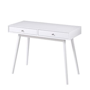 ESCRITORIO C/ 2 CAJONES MDF BLANCO. 100X48X76CM