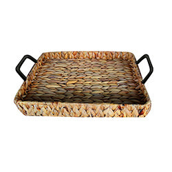 BANDEJA RECT. C/ASAS 44X34X6CM JACINTO DE AGUA