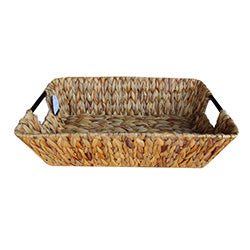 BANDEJA ALTA RECTANGULAR 57X38X14CM JACINTO DE AGUA