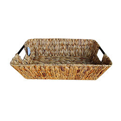 BANDEJA ALTA RECTANGULAR 53X34X12CM JACINTO DE AGUA