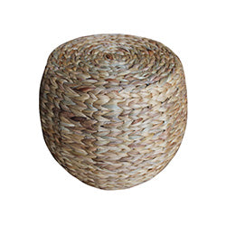 PUFF REDONDO D41X40CM JACINTO DE AGUA